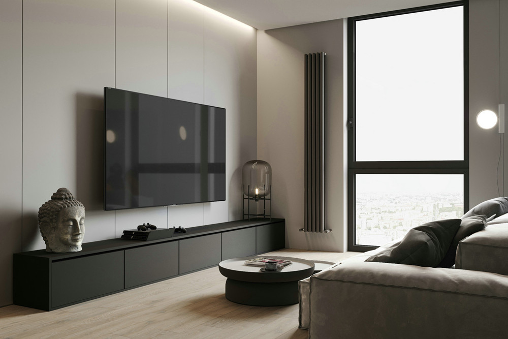 嘉興100平米以下現代簡約風格鉑金府邸室內設計效果圖