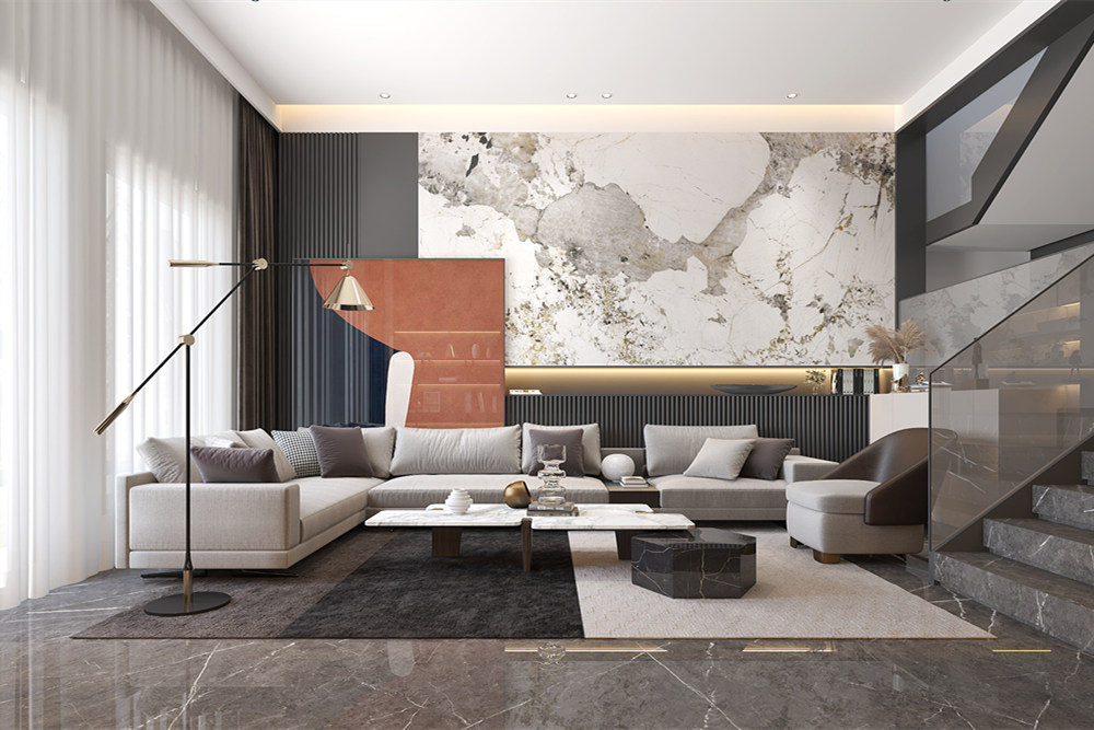 連云港201-300平米現(xiàn)代簡約風格景山秀水室內(nèi)裝修設計案例