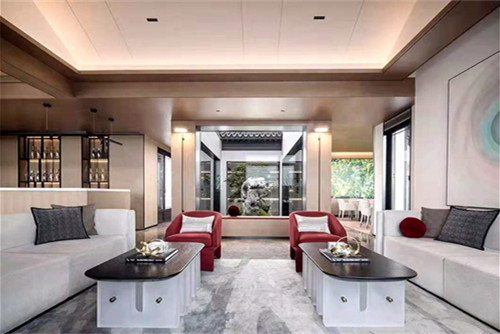 梧州201-300平米輕奢風格碧桂園室內(nèi)設計效果圖