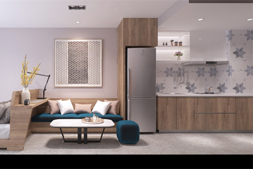 ?？?00平米以下現代簡約風格芒果社裝修設計案例