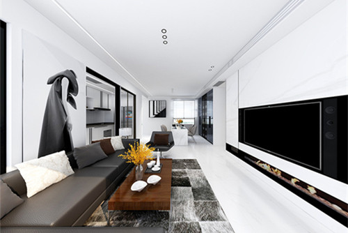 自貢201-300平米現(xiàn)代簡約風格晶澤云璽家裝設計效果圖