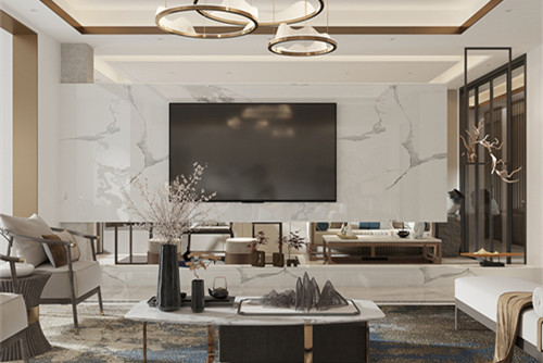 安順201-300平米新中式風(fēng)格觀府壹號(hào)裝修設(shè)計(jì)案例