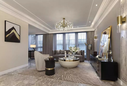 恩施101-200平米輕奢風(fēng)格福?；▓@家裝設(shè)計(jì)效果圖